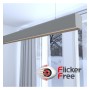 XXLED Suspension LED Linearlampe - ANTONIUS Gris pierre - 0,5 m - 1m - 1,5m - 2m - Dimmable - vue technique