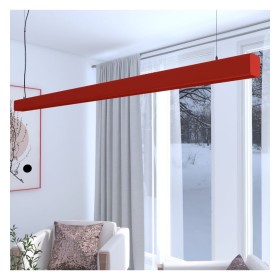 Sospensione LED Linearlampe - ANTONIUS Rosso Pomodoro - 0,5 m - 1m - 1,5m - 2m - Dimmerabile