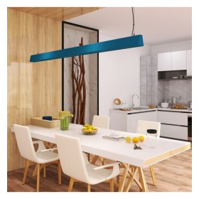 Sospensione LED Linearlampe - CARMEN Azzurro - 0,5 m - 1m - 1,5m - 2m - Dimmerabile