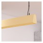 XXLED Suspension LED Linearlampe - CARMEN ivoire - 0,5 m - 1m - 1,5m - 2m - Dimmable - photo produit
