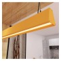 XXLED Linearlampe Pendelleuchte LED - CARMEN pastellgelb- 0,5 m - 1m - 1,5m - 2m - Dimmbar