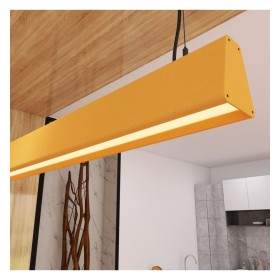 XXLED Suspension LED Linearlampe - CARMEN jaune pastel - 0,5 m - 1m - 1,5m - 2m - Dimmable