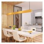 XXLED Linearlampe Pendelleuchte LED - CARMEN pastellgelb- 0,5 m - 1m - 1,5m - 2m - Dimmbar - Detailansicht
