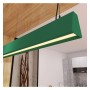 XXLED Suspension linéaire LED - CARMEN Vert patine - 0,5 m - 1m - 1,5m - 2m - Dimmable