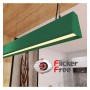XXLED Suspension linéaire LED - CARMEN Vert patine - 0,5 m - 1m - 1,5m - 2m - Dimmable - vue technique
