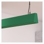 XXLED Suspension linéaire LED - CARMEN Vert patine - 0,5 m - 1m - 1,5m - 2m - Dimmable - vue technique