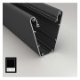 XXLED Suspension LED Linearlampe - CARMEN noir - 0,5 m - 1m - 1,5m - 2m - Dimmable - vue détaillée
