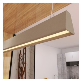 XXLED Linearlampe Pendelleuchte LED - CARMEN steingrau- 0,5 m - 1m - 1,5m - 2m - Dimmbar