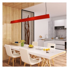 Sospensione LED Linearlampe - CARMEN Rosso Pomodoro - 0,5 m - 1m - 1,5m - 2m - Dimmerabile