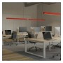 XXLED Linearlampe Pendelleuchte LED - CARMEN Tomatenrot - 0,5 m - 1m - 1,5m - 2m - Dimmbar - Produktansicht