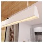 XXLED Linearlampe Pendelleuchte LED - CARMEN Weiss - 0,5 m - 1m - 1,5m - 2m - Dimmbar