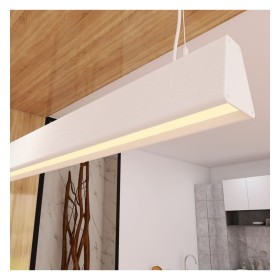 XXLED Linearlampe Pendelleuchte LED - CARMEN Weiss - 0,5 m - 1m - 1,5m - 2m - Dimmbar