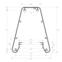XXLED Linearlampe Pendelleuchte LED - CARMEN Weiss - 0,5 m - 1m - 1,5m - 2m - Dimmbar