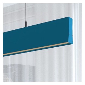 XXLED Linearlampe Pendelleuchte LED - LOLA Azurblau - 0,5 m - 1m - 1,5m - 2m - Dimmbar