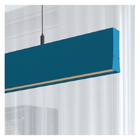 XXLED Linearlampe Pendelleuchte LED - LOLA Azurblau - 0,5 m - 1m - 1,5m - 2m - Dimmbar