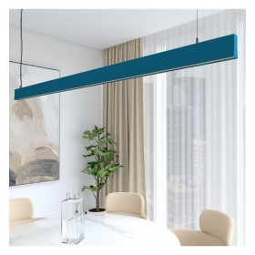 Sospensione LED Linearlampe - LOLA Blu Azzurro - 0,5 m - 1m - 1,5m - 2m - Dimmerabile
