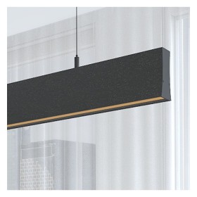 XXLED Linearlampe Pendelleuchte LED - LOLA Schwarz - 0,5 m - 1m - 1,5m - 2m - Dimmbar