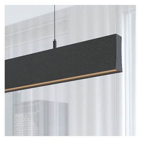 XXLED Linearlampe Pendelleuchte LED - LOLA Schwarz - 0,5 m - 1m - 1,5m - 2m - Dimmbar