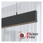 XXLED Linearlampe Pendelleuchte LED - LOLA Schwarz - 0,5 m - 1m - 1,5m - 2m - Dimmbar - technische Ansicht