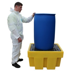 WOLFBAG Auffangpalette für 1 Fass 225L