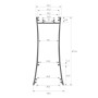 XXLED Linearlampe Pendelleuchte LED - LOLA Schwarz - 0,5 m - 1m - 1,5m - 2m - Dimmbar - Produktansicht