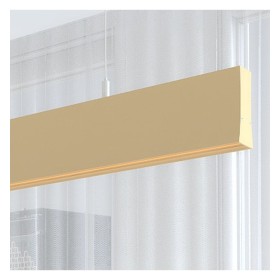 XXLED Linearlampe Pendelleuchte LED - LOLA Strukturelfenbein - 0,5 m - 1m - 1,5m - 2m - Dimmbar