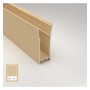 XXLED Lustre linéaire LED - LOLA ivoire structurel - 0,5 m - 1m - 1,5m - 2m - Dimmable - vue détaillée