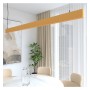 XXLED Suspension LED Linearlampe - LOLA Structure Jaune Pastel - 0,5 m - 1m - 1,5m - 2m - Dimmable - vue détaillée