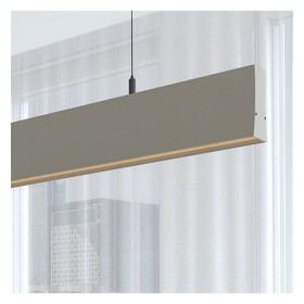 XXLED Linearlampe Pendelleuchte LED - LOLA Struktursteingrau - 0,5 m - 1m - 1,5m - 2m - Dimmbar