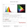 XXLED Suspension LED Linearlampe - LOLA Blanc - 0,5 m - 1m - 1,5m - 2m - Dimmable - vue technique