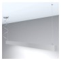 XXLED Linearlampe Pendelleuchte LED - MÜNCHEN SILBER - 0,5 m - 1m - 1,5m - 2m - IP54 - Dimmbar
