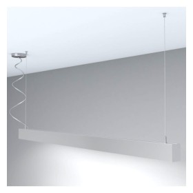 XXLED Linearlampe Pendelleuchte LED - MÜNCHEN SILBER - 0,5 m - 1m - 1,5m - 2m - IP54 - Dimmbar