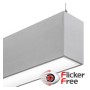 XXLED Linearlampe Pendelleuchte LED - MÜNCHEN SILBER - 0,5 m - 1m - 1,5m - 2m - IP54 - Dimmbar - Detailansicht
