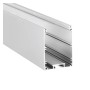 XXLED Linearlampe Pendelleuchte LED - MÜNCHEN SILBER - 0,5 m - 1m - 1,5m - 2m - IP54 - Dimmbar - technische Ansicht