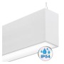 XXLED Linearlampe Pendelleuchte LED - MÜNCHEN WEISS - 0,5 m - 1 m - 1,5 m - 2 m - IP54 - Dimmbar - Produktansicht