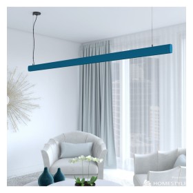 Lampada a sospensione a LED Linearlampe - RICHARD Blu zaffiro - 0,5 m - 1m - 1,5m - 2m - Dimmerabile