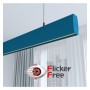 XXLED Linearlampe Pendelleuchte LED - RICHARD Azurblau - 0,5 m - 1m - 1,5m - 2m - Dimmbar - technische Ansicht