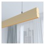 XXLED Linearlampe Pendelleuchte LED - RICHARD Elfenbein - 0,5 m - 1m - 1,5m - 2m - Dimmbar