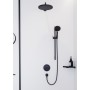 hansgrohe Raindance S Kopfbrause 240 1jet PowderRain - technische Ansicht