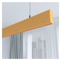 XXLED Linearlampe Pendelleuchte LED - RICHARD pastellgelb - 0,5 m - 1m - 1,5m - 2m - Dimmbar