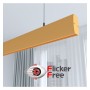 XXLED Linearlampe Pendelleuchte LED - RICHARD pastellgelb - 0,5 m - 1m - 1,5m - 2m - Dimmbar - technische Ansicht