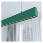 XXLED Linearlampe Pendelleuchte LED - RICHARD Patinagrün - 0,5 m - 1m - 1,5m - 2m - Dimmbar