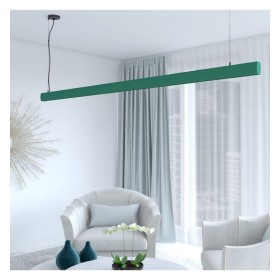Sospensione LED Linearlampe - RICHARD Verde Patinato - 0,5 m - 1m - 1,5m - 2m - Dimmerabile
