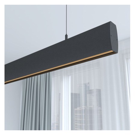 XXLED Linearlampe Pendelleuchte LED - RICHARD Schwarz - 0,5 m - 1m - 1,5m - 2m - Dimmbar