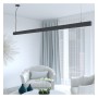 XXLED Linearlampe Pendelleuchte LED - RICHARD Schwarz - 0,5 m - 1m - 1,5m - 2m - Dimmbar - Detailansicht