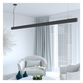 Sospensione LED Linearlampe - RICHARD Nero - 0,5 m - 1m - 1,5m - 2m - Dimmerabile