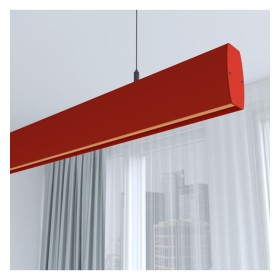XXLED Linearlampe Pendelleuchte LED - RICHARD Tomate rot - 0,5 m - 1m - 1,5m - 2m - Dimmbar