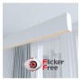 XXLED Linearlampe Pendelleuchte LED - RICHARD Weiss - 0,5 m - 1m - 1,5m - 2m - Dimmbar - technische Ansicht