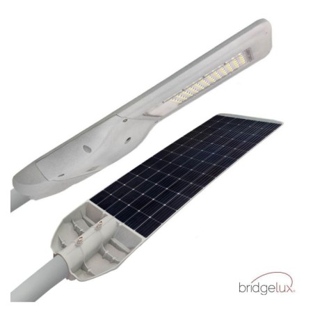 XXLED Lampe de rue solaire LED 120W PROFESSIONNEL ULTRA SLIM - Détecteur de mouvement 150lm/W