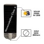 XXLED Lampe de rue solaire LED 120W PROFESSIONNEL ULTRA SLIM - Détecteur de mouvement 150lm/W - vue technique